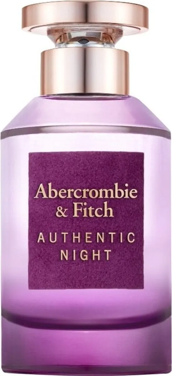 Abercrombie & Fitch - Authentic Night Woman Edp 100 Ml