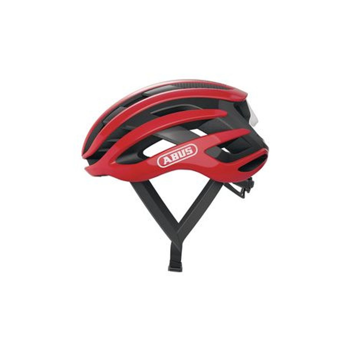 Abus airbreaker blaze red cykelhjelm