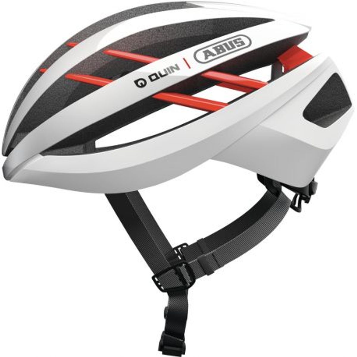 Abus Cykelhjelm Aventor Quin, polar white