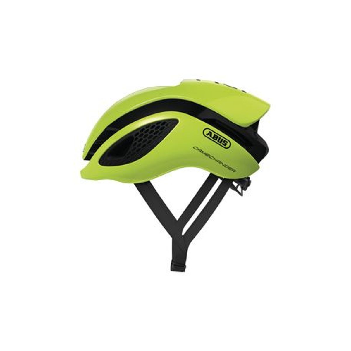 Abus Neon Yellow GameChanger Cykelhjelm