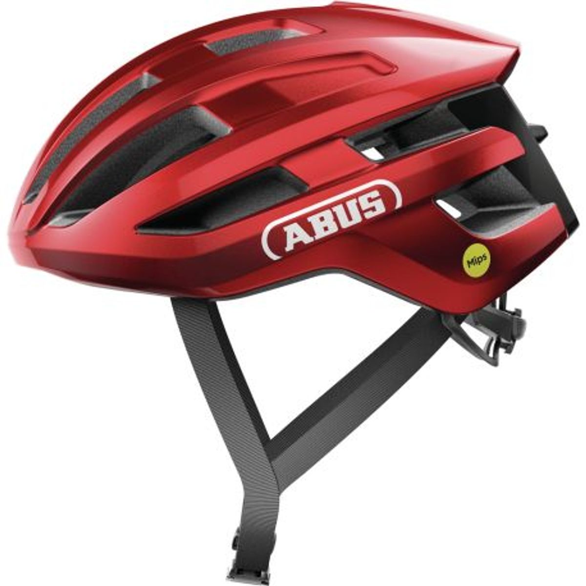 Abus PowerDome MIPS blaze red cykelhjelm