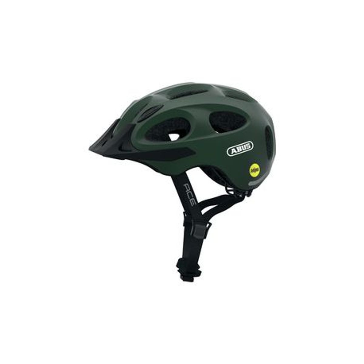 Abus Youn-I ACE MIPS Metallic Green Cykelhjelm