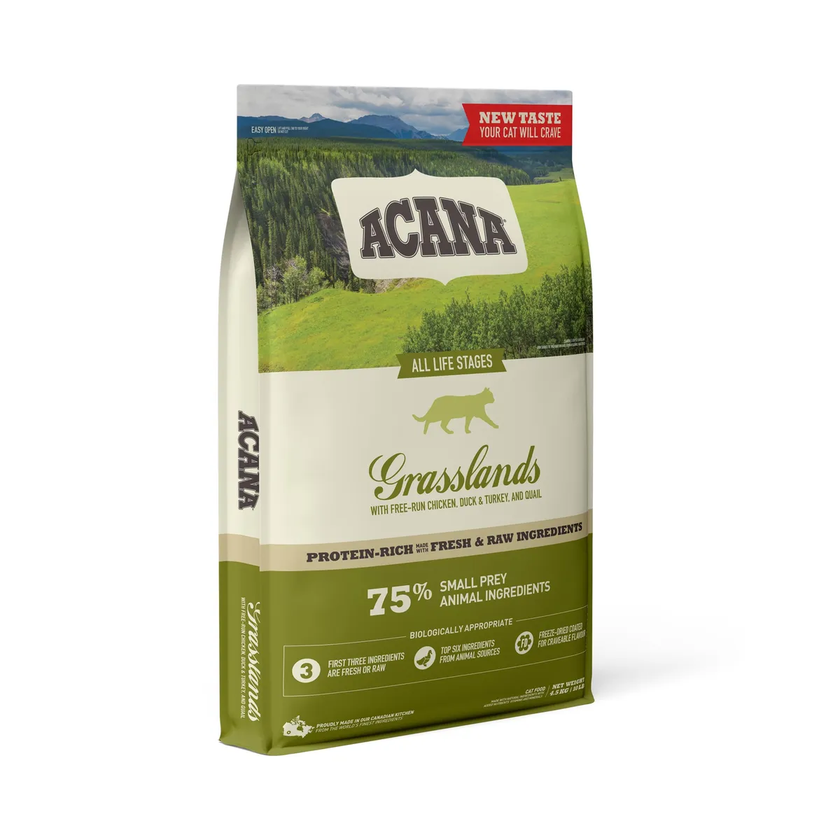 Acana Acana Grasslands Cat 4,5 KgKattefoder