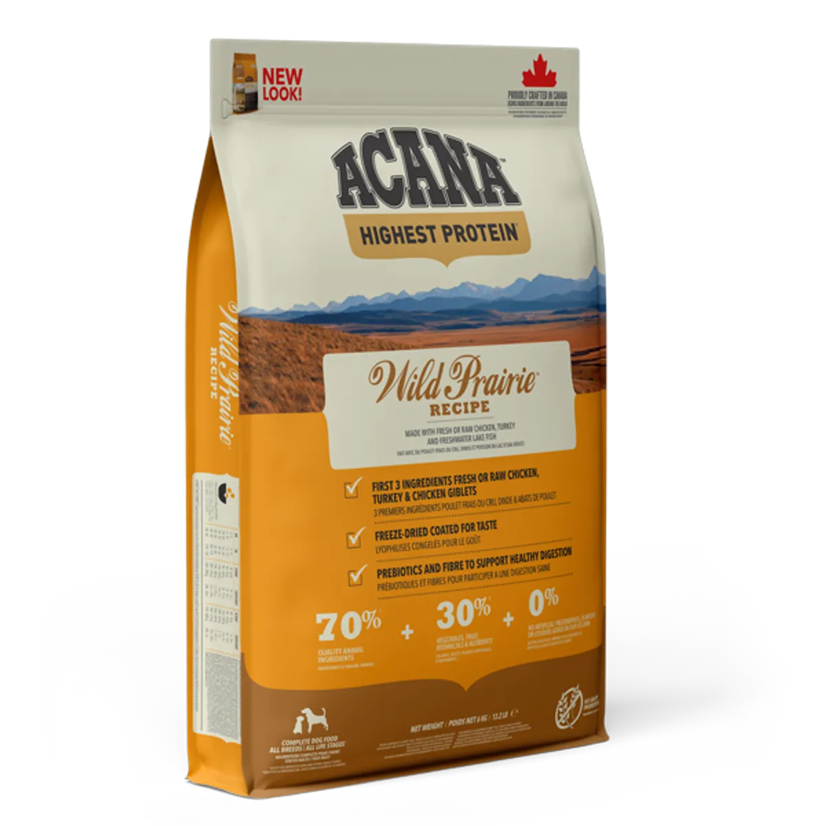 ACANA highest protein Wild Prairie 11,4kg