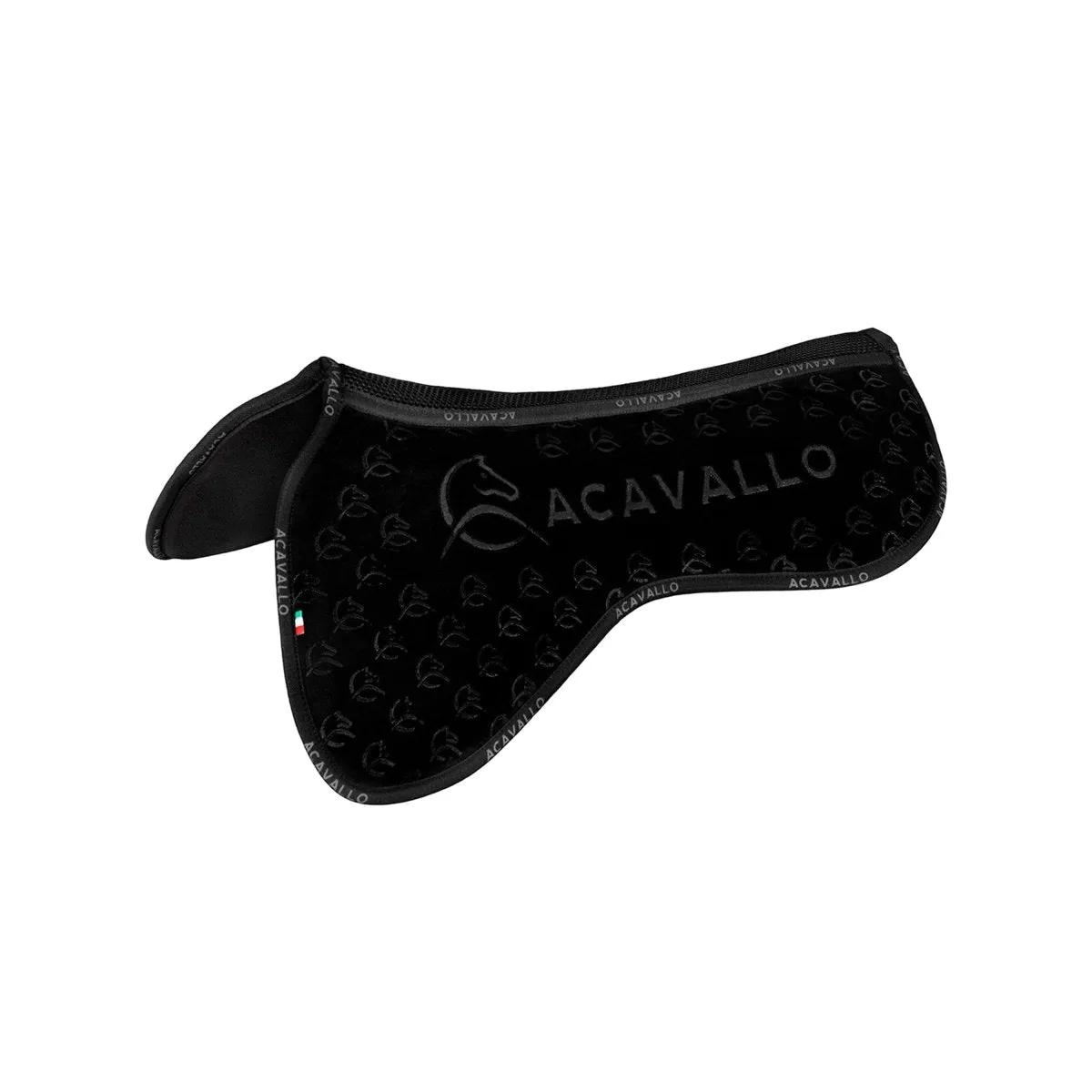 Acavallo Sadelpad m. Memory Foam & Silikone Grip - Hvid