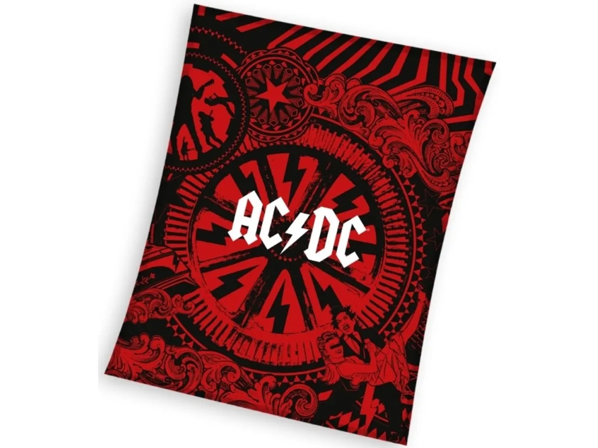 Acdc Coral Fleece Tæppe - 150 X 200 Cm