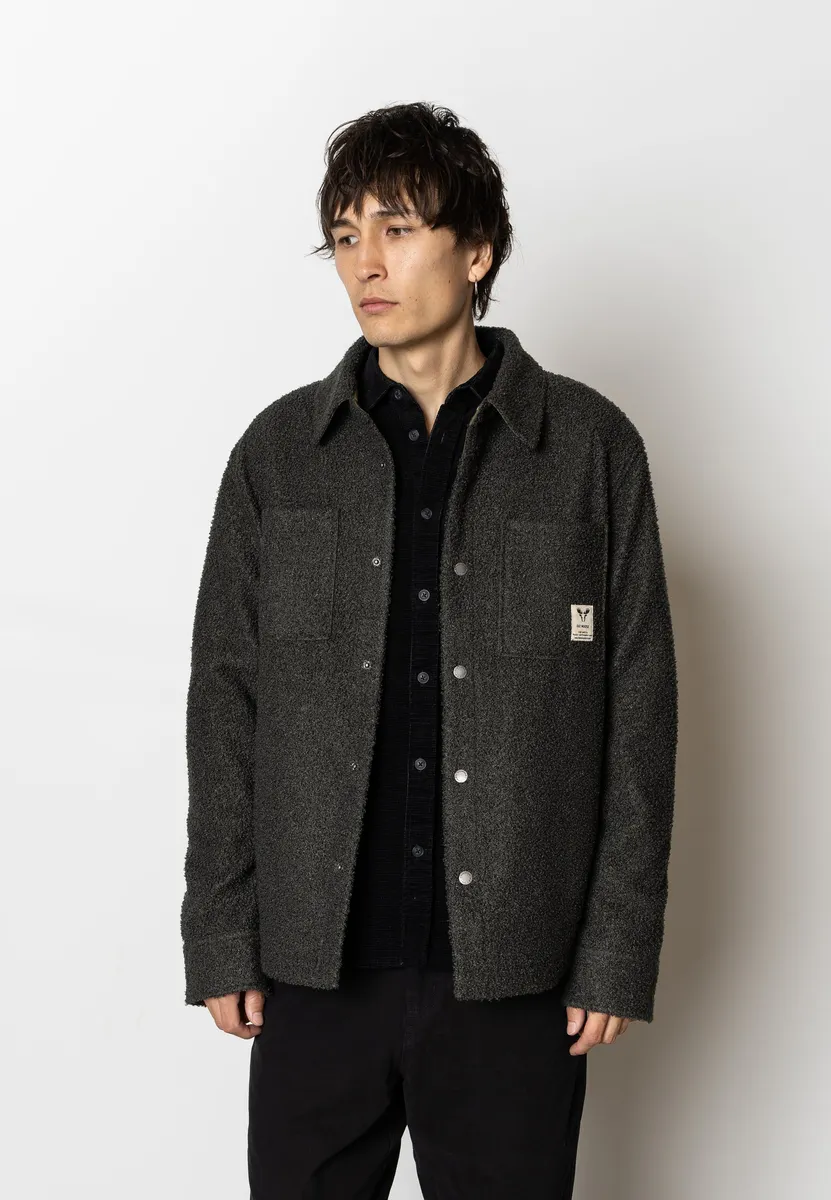 ACE BOUCLE SHIRT - Green