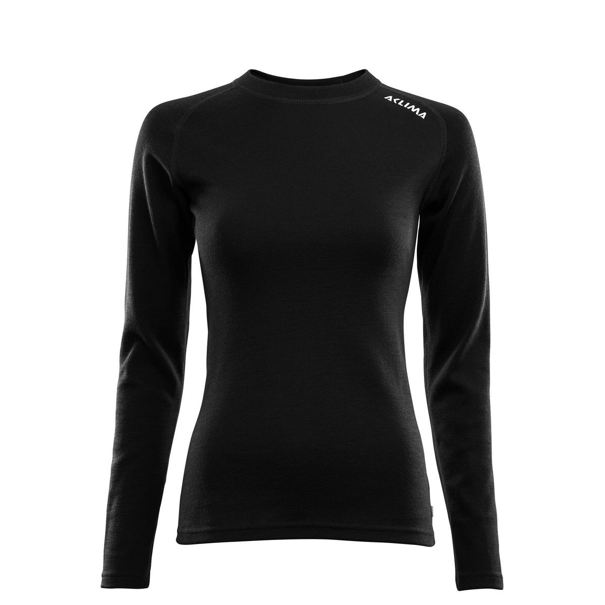 Aclima Warmwool Dame Crew Neck Black XXL