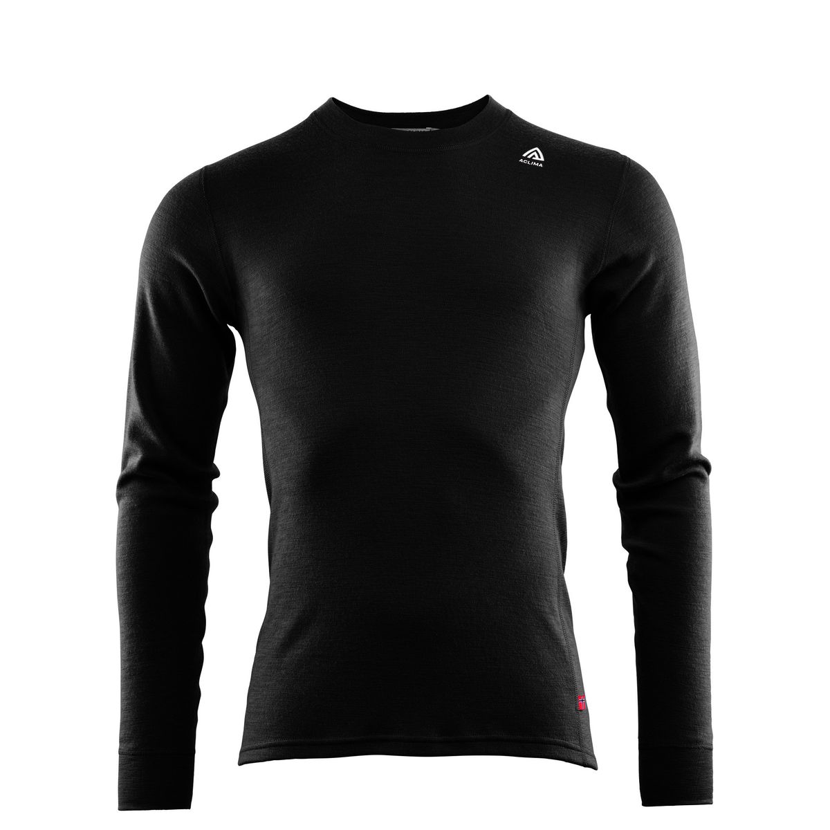 Aclima Warmwool Herre Crew Neck Black S