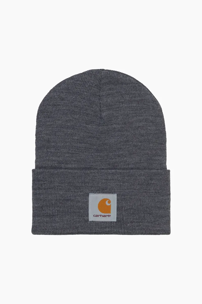 Acrylic Watch Hat - Dark Grey Heather - Carhartt WIP - Grå One Size