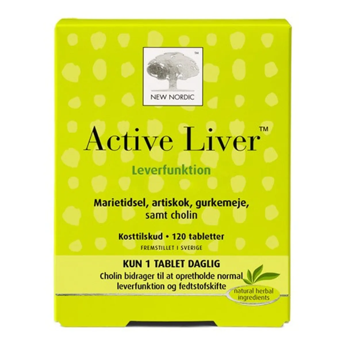 Active liver - 120 tabletter - New Nordic