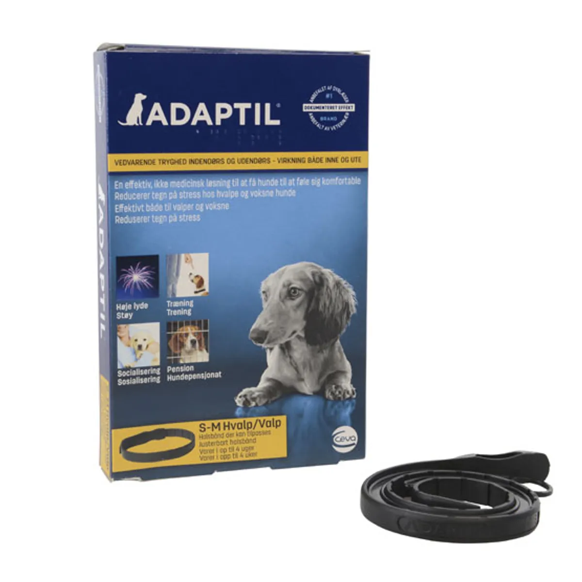 ADAPTIL halsbånd-S-M: op til 37,5 cm