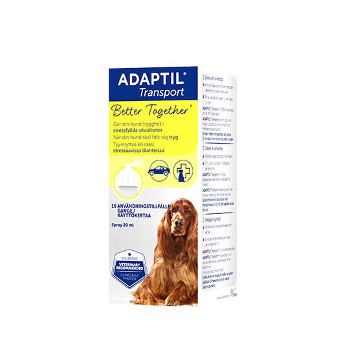 Adaptil spray til hund 20 ml.