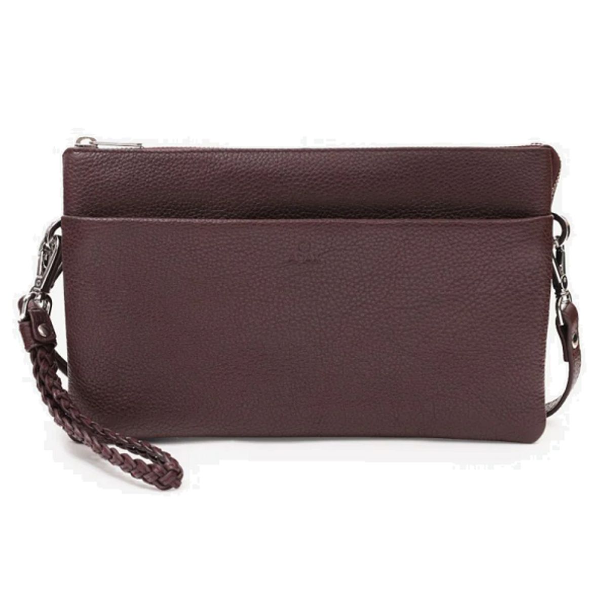 ADAX Jasmina Cormorano Combi Clutch Burgundy 154392