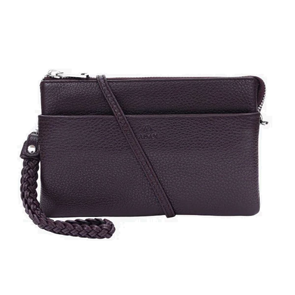 ADAX Nellie Cormorano Combi Clutch Burgundy 227392