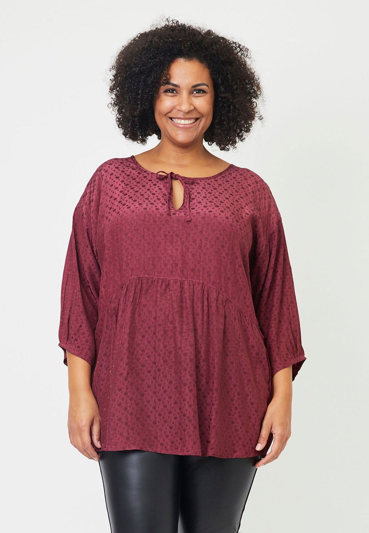 Adia - Bluse - Adabbigale - Burgundy - S/42-44