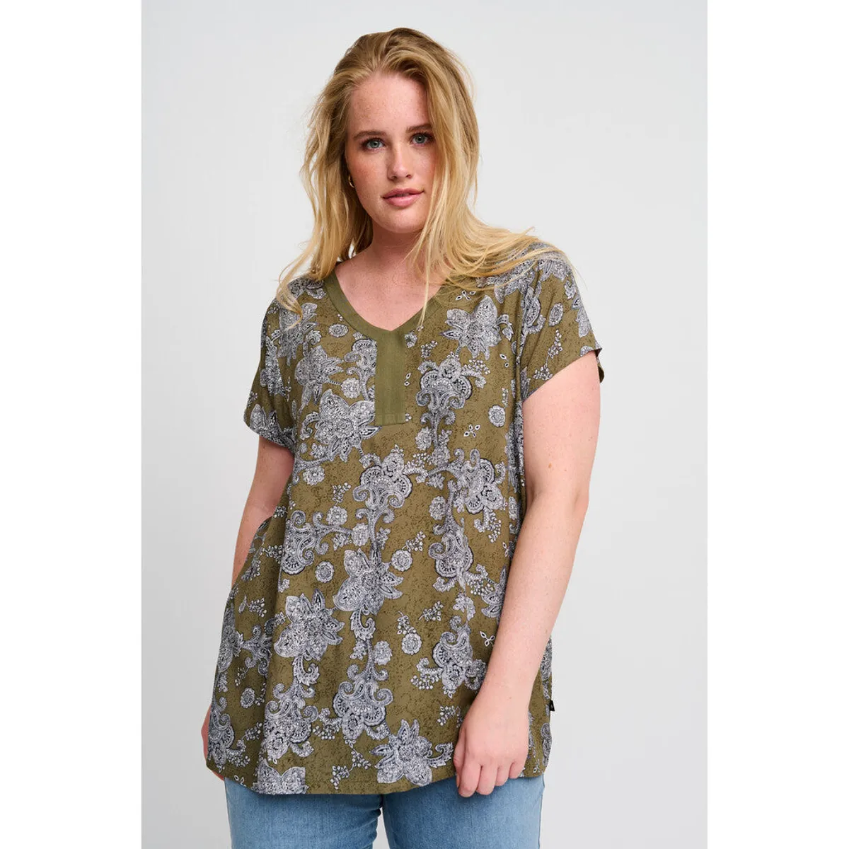 Adia - Bluse - Adleona - Camouflage - Xs