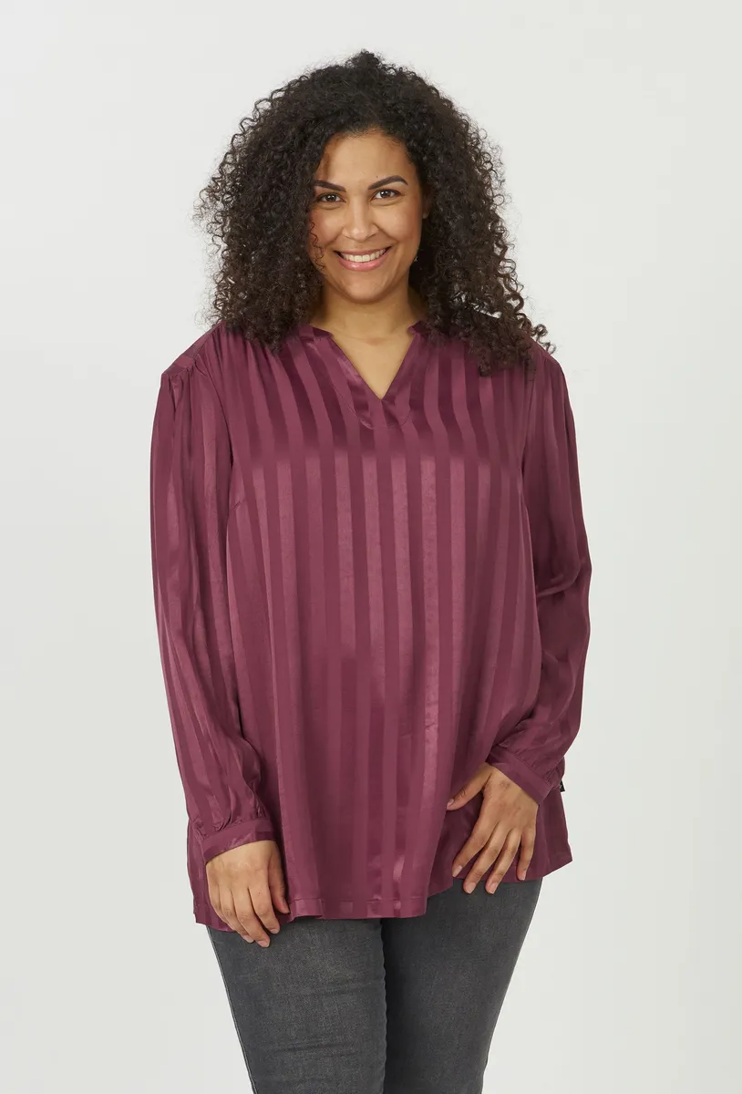 Adia - Bluse - Adnalin - Wine - L/50-52