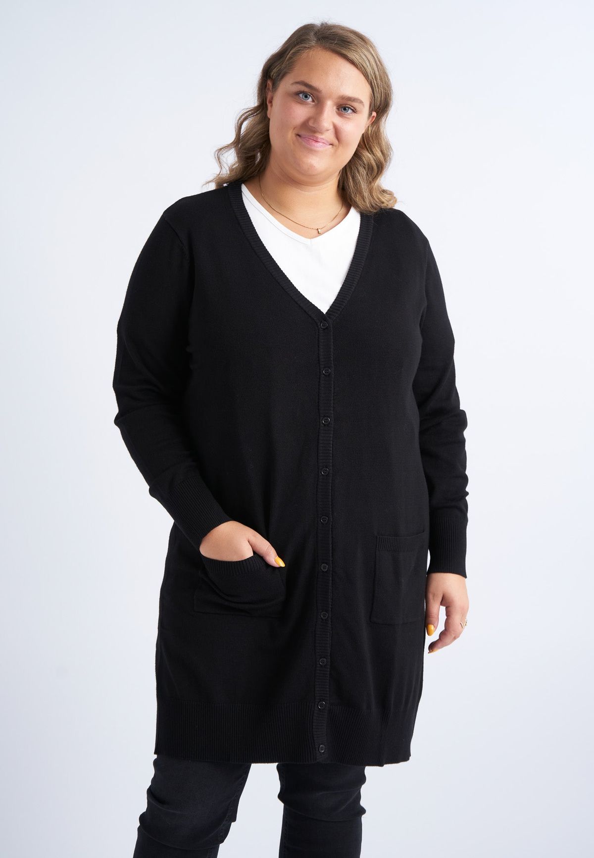 Adia - Bluse - Adsyverine - Black - Xl/54-56