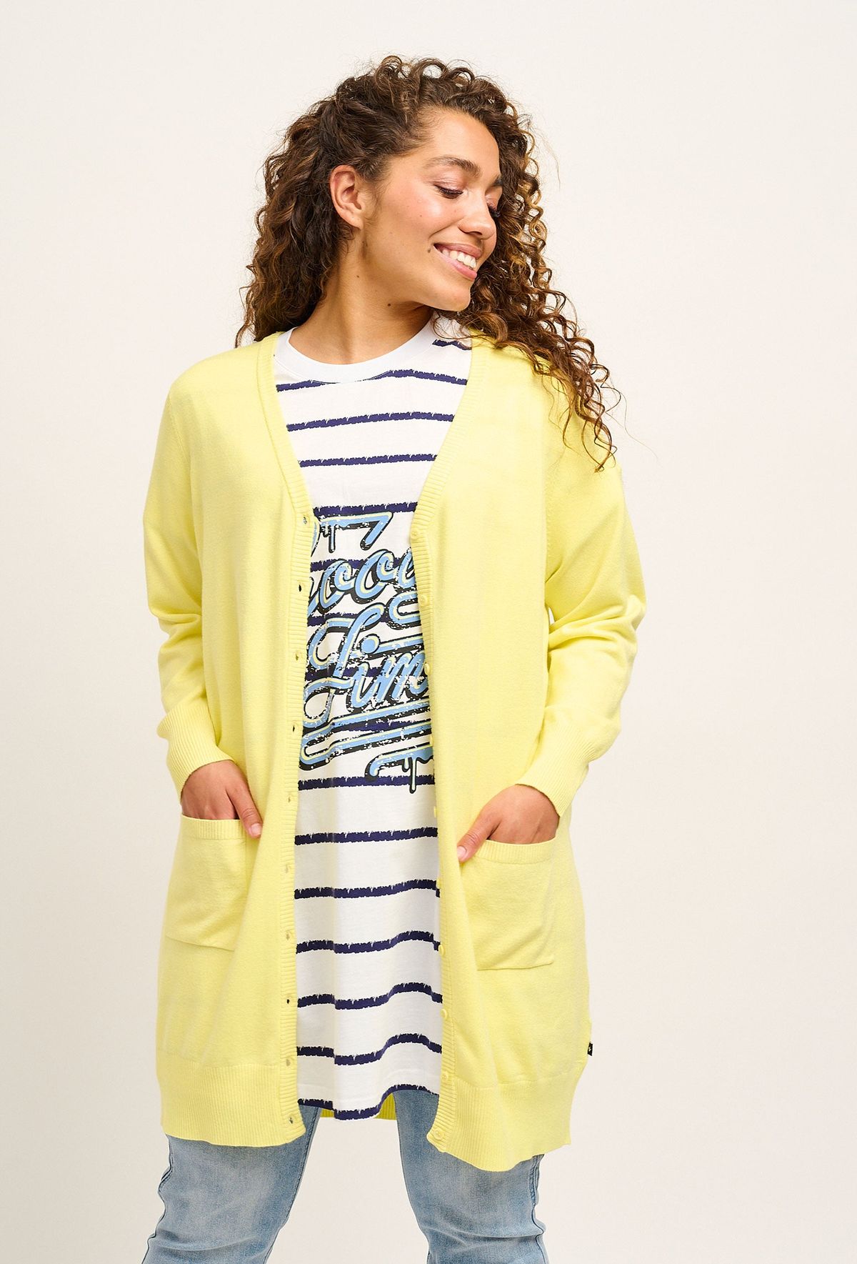 Adia - Bluse - Adsyverine - Lemon Limelight - S/42-44