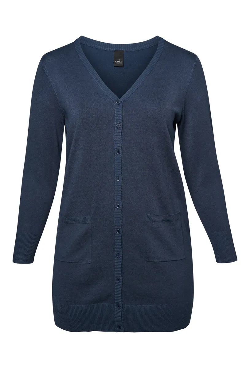 Adia - Bluse - Adsyverine - Navy - L/50-52