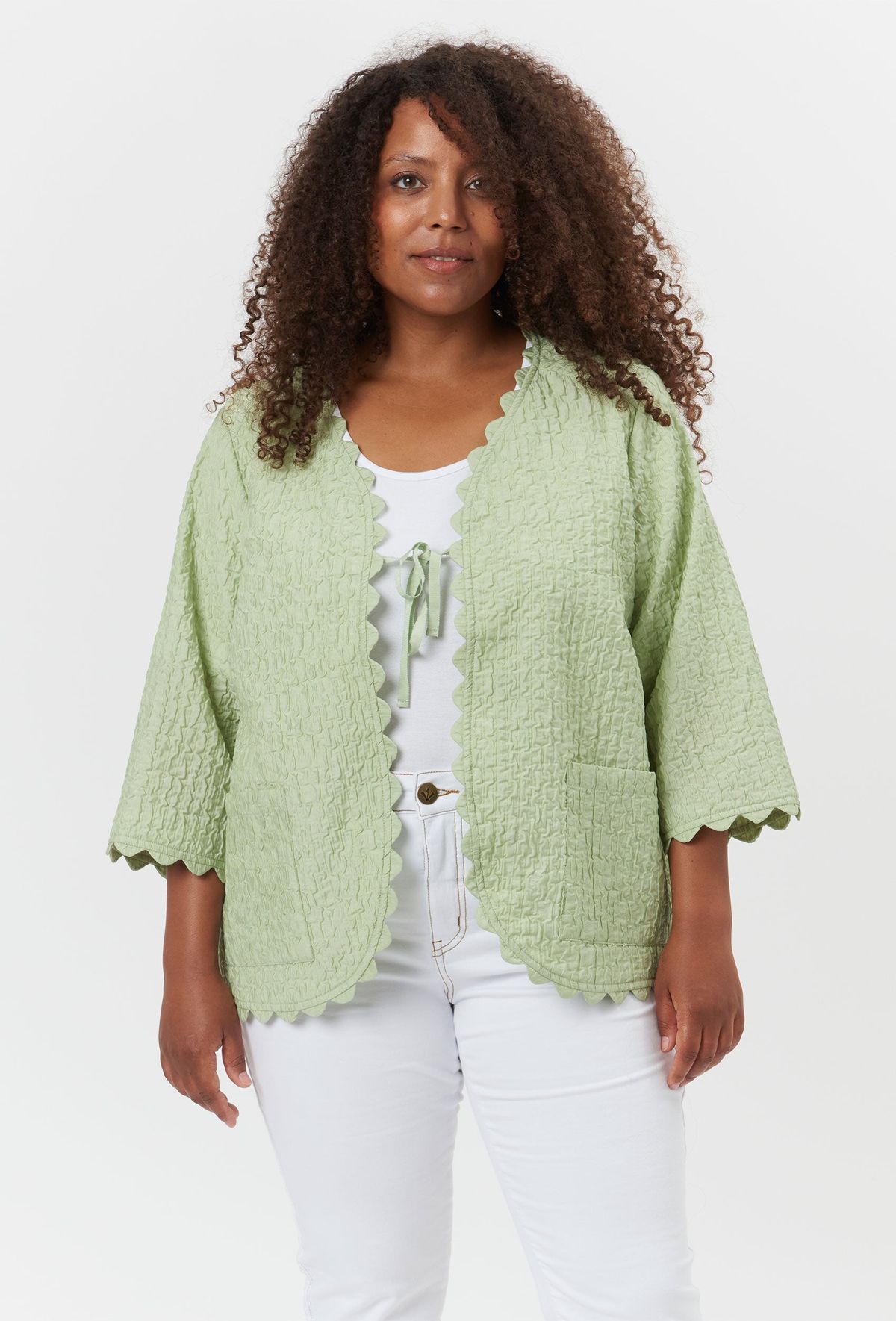 Adia - Cardigan - Adbecca - Daiquiri Green - L/50-52