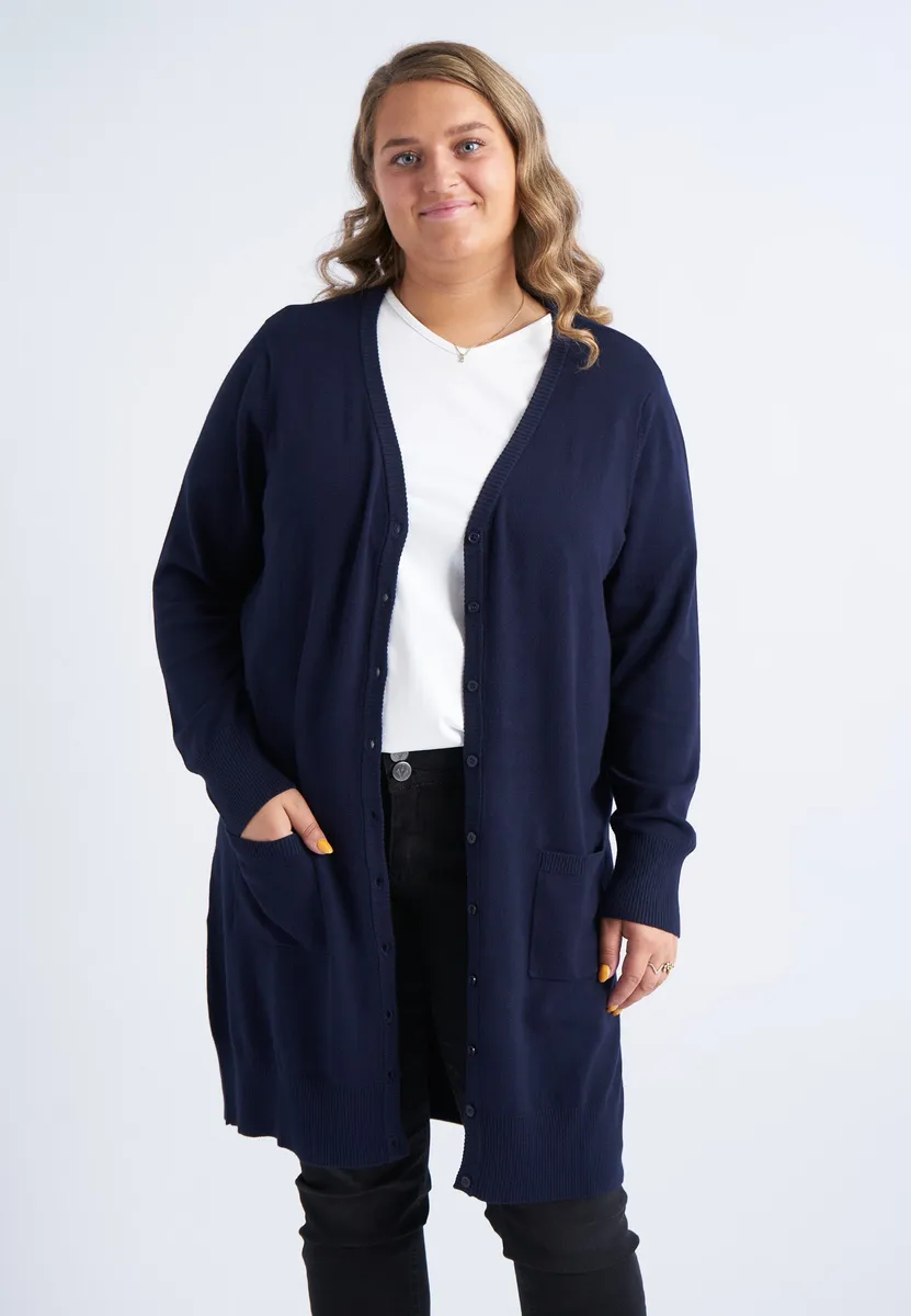 Adia - Cardigan - Adsyverine - Navy Blue - S/42-44