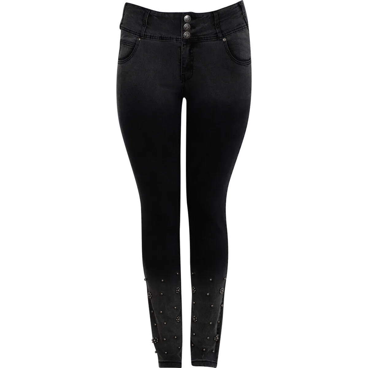 Adia - Jeans - Adarely - Charcoal - 50