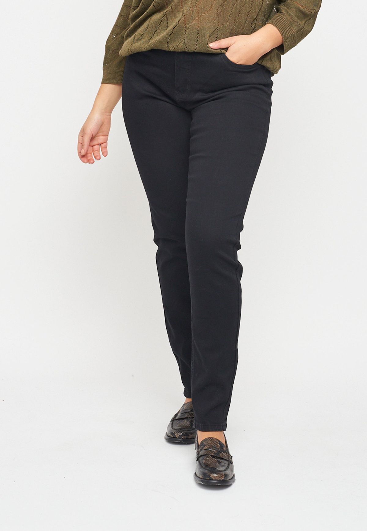 Adia - Jeans - Admilan - Black - 40