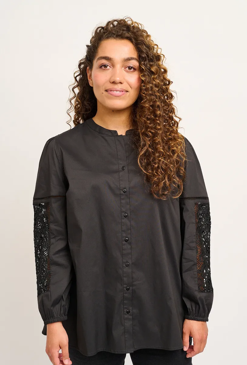 Adia - Skjorte - Adsharon - Black - L/50-52