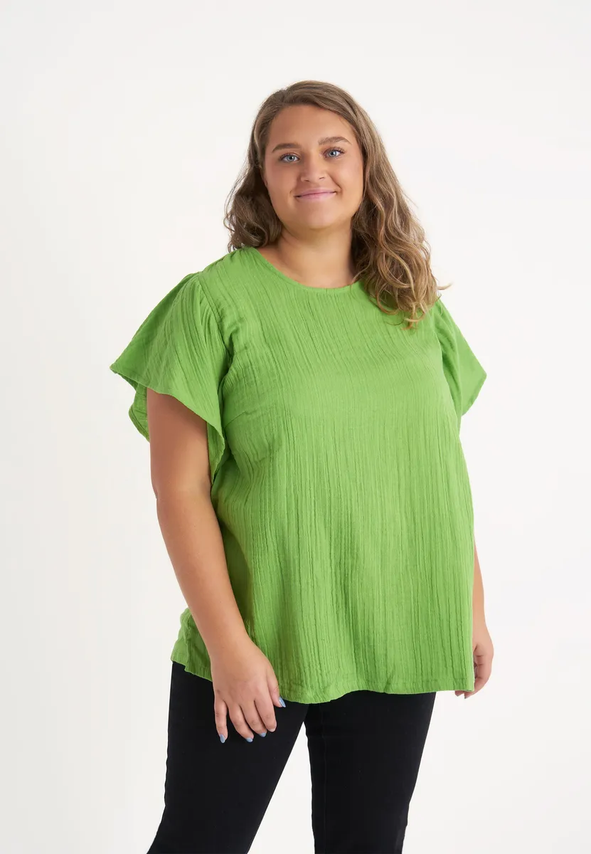 Adia - Skjorte - Bergdis - Green Banana - L/50-52