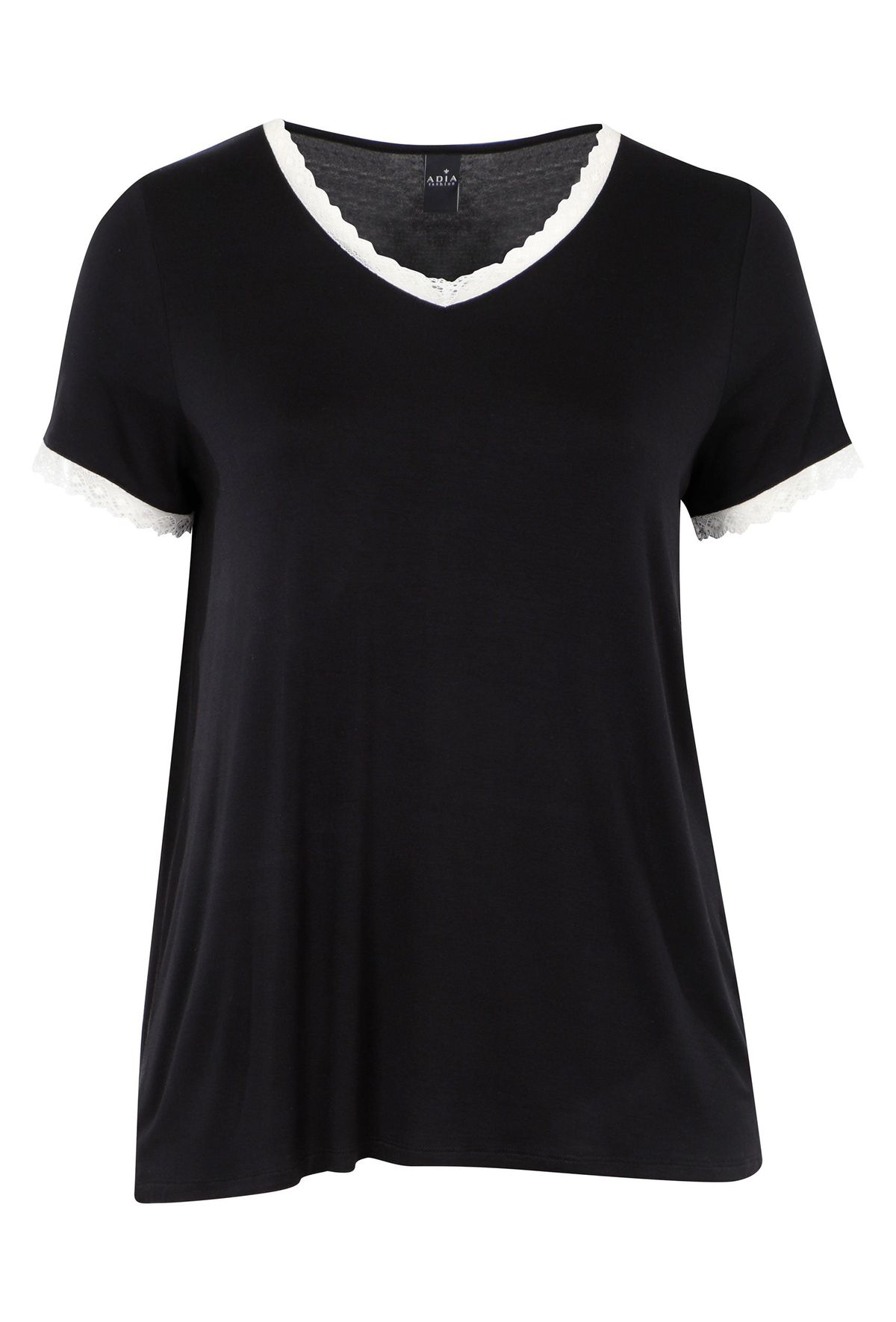 Adia - T-shirt - Adhamba - Black - M/46-48