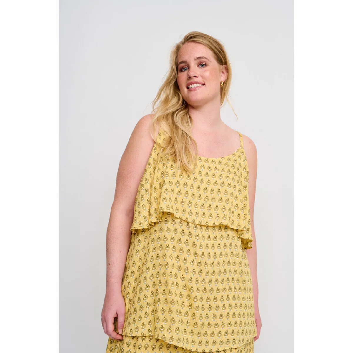 Adia - Top - Adleafy - Pale Sunshine - Xs/38-40