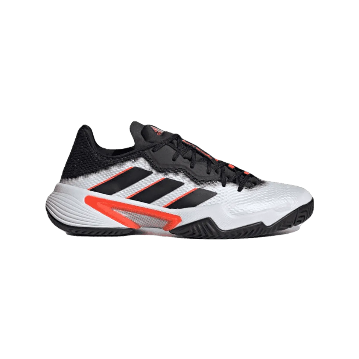 Adidas Barricade AC (Mens, Hvid/Sort/Orange) Padelsko - 40 2/3