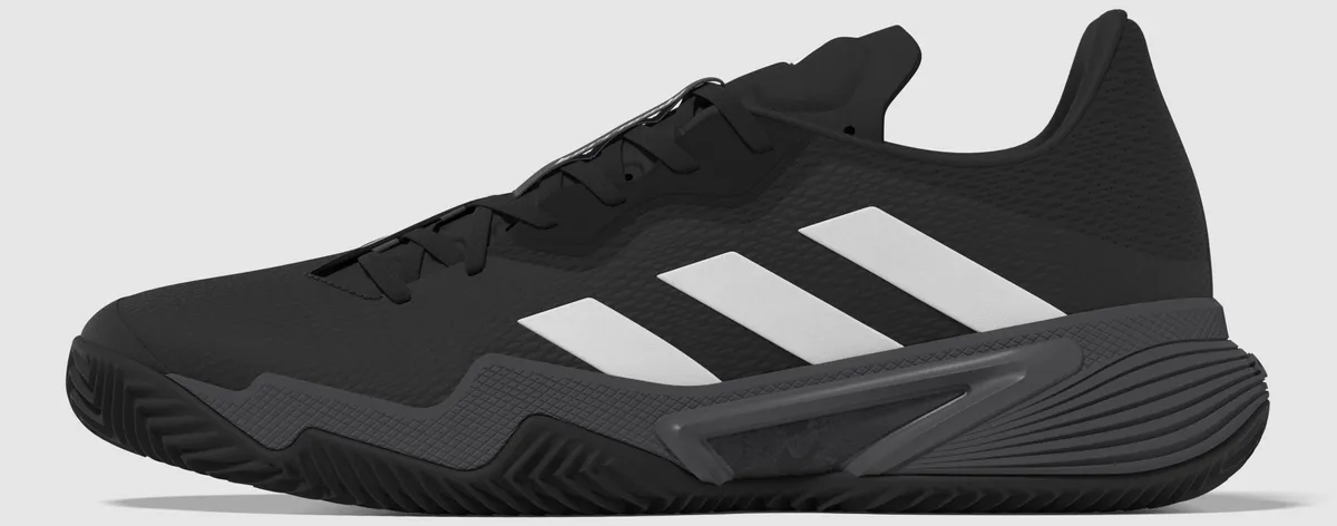 Adidas Barricade CC (Mens, Sort) Padelsko - 39 1/3