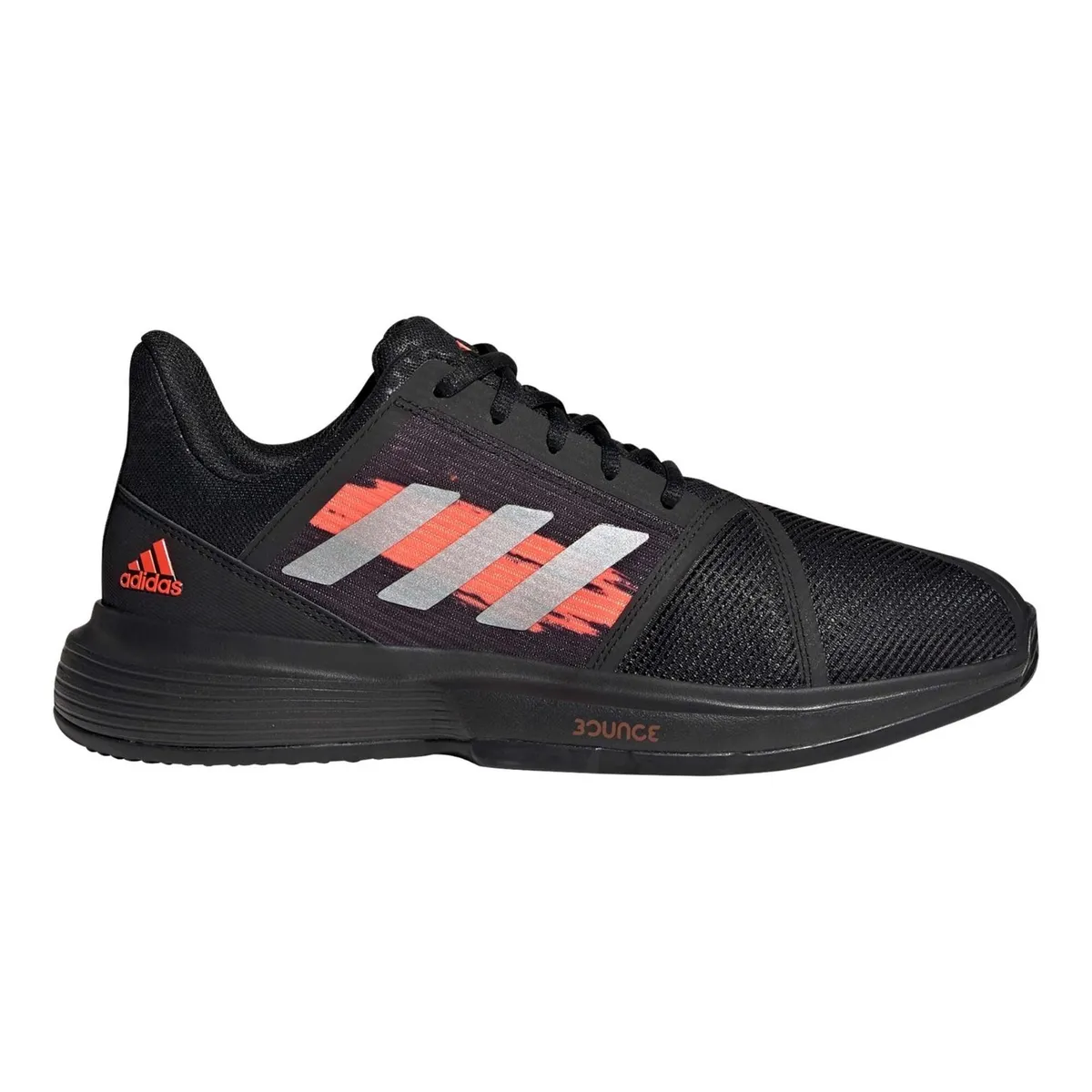 Adidas CourtJam Bounce M Clay Core Black/Silver Metallic