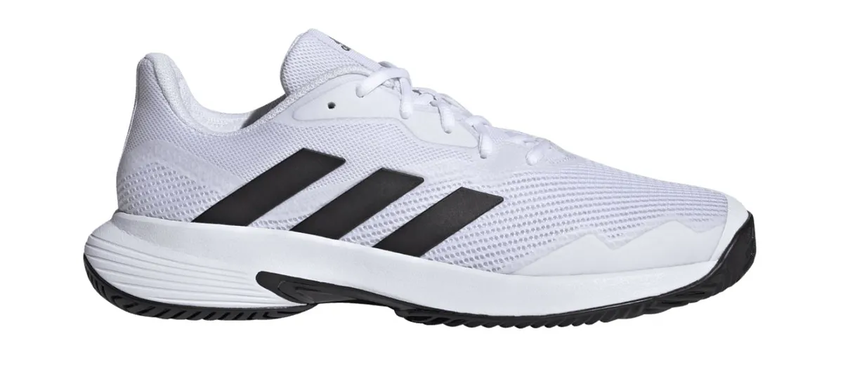 Adidas CourtJam Control AC (Mens, Hvid) Padelsko - 43 1/3