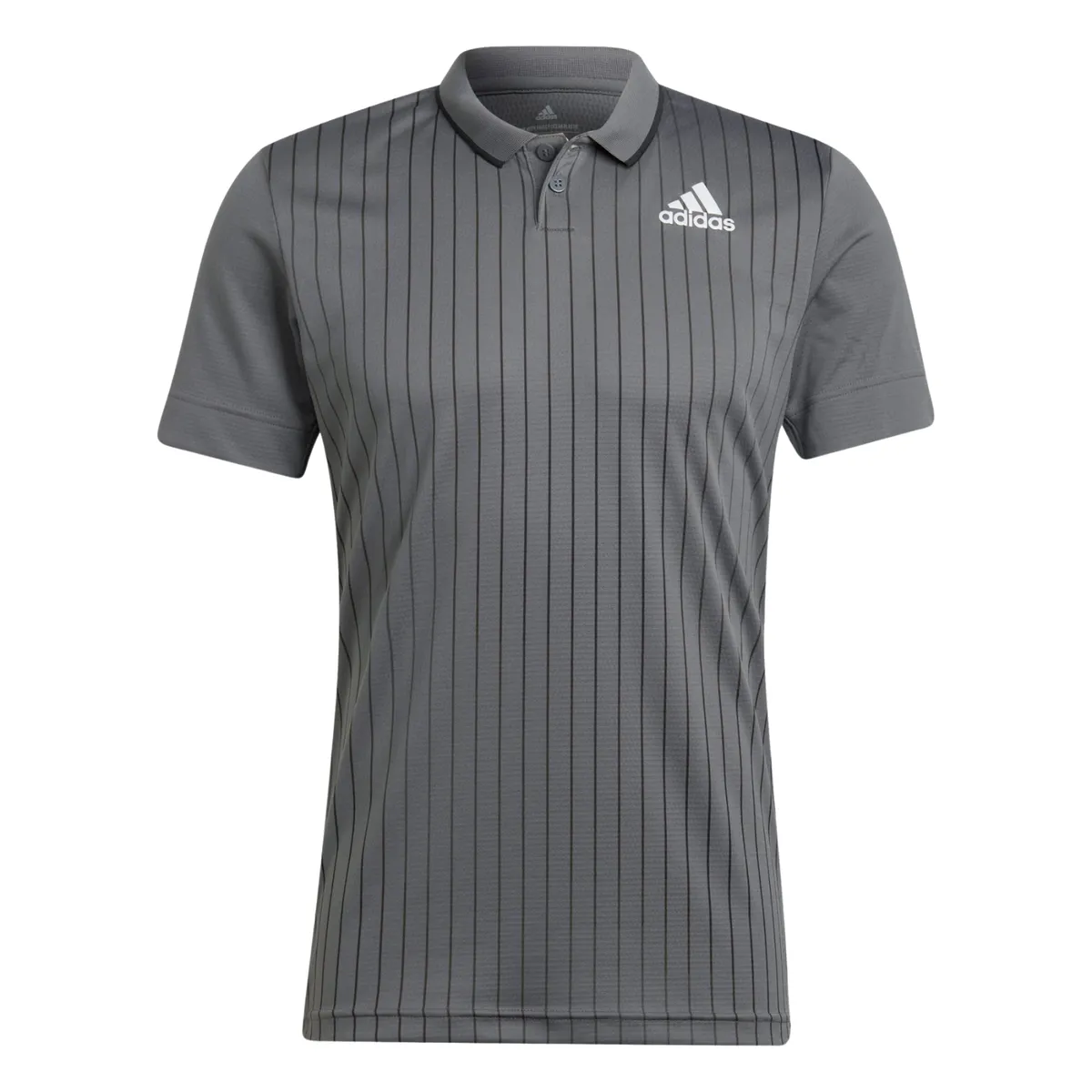 Adidas Melbourne Freelift Polo Shirt Grey