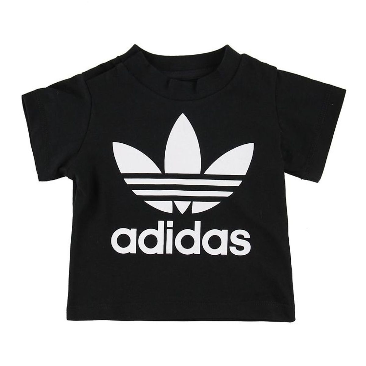 adidas Originals T-shirt - Trefoil - Sort m. Logo