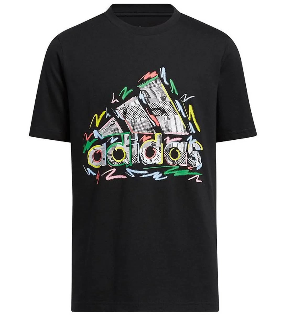 adidas Performance T-shirt - Pride - Sort m. Logo