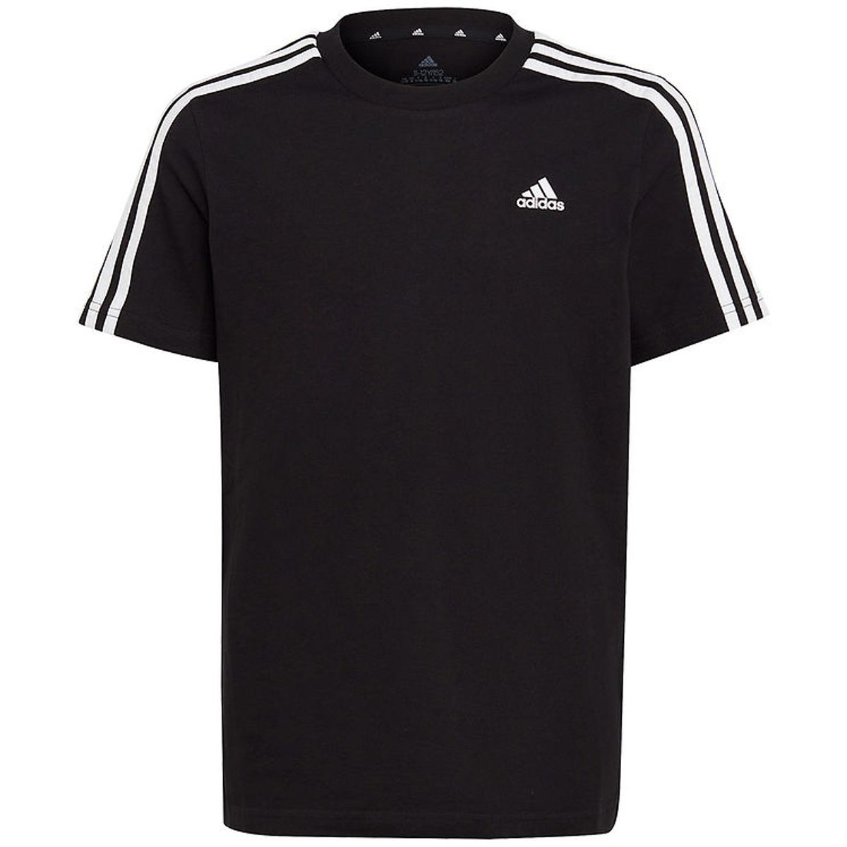 adidas Performance T-Shirt - U 3S TEE - Sort/Hvid