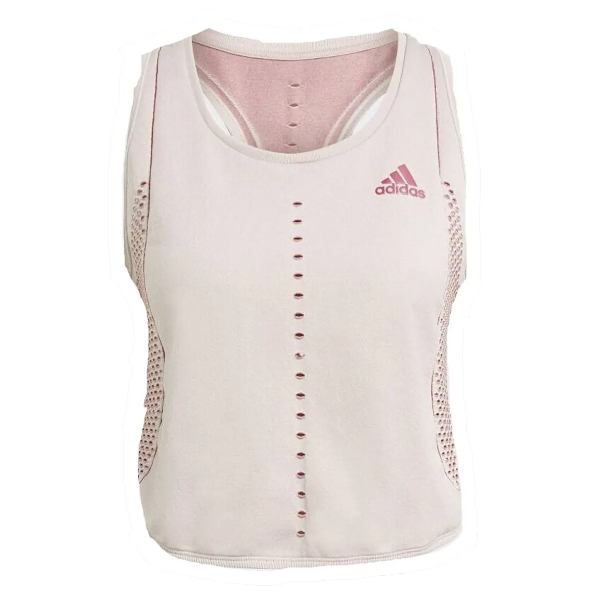 Adidas Primeknit Dame Tanktop Cream White