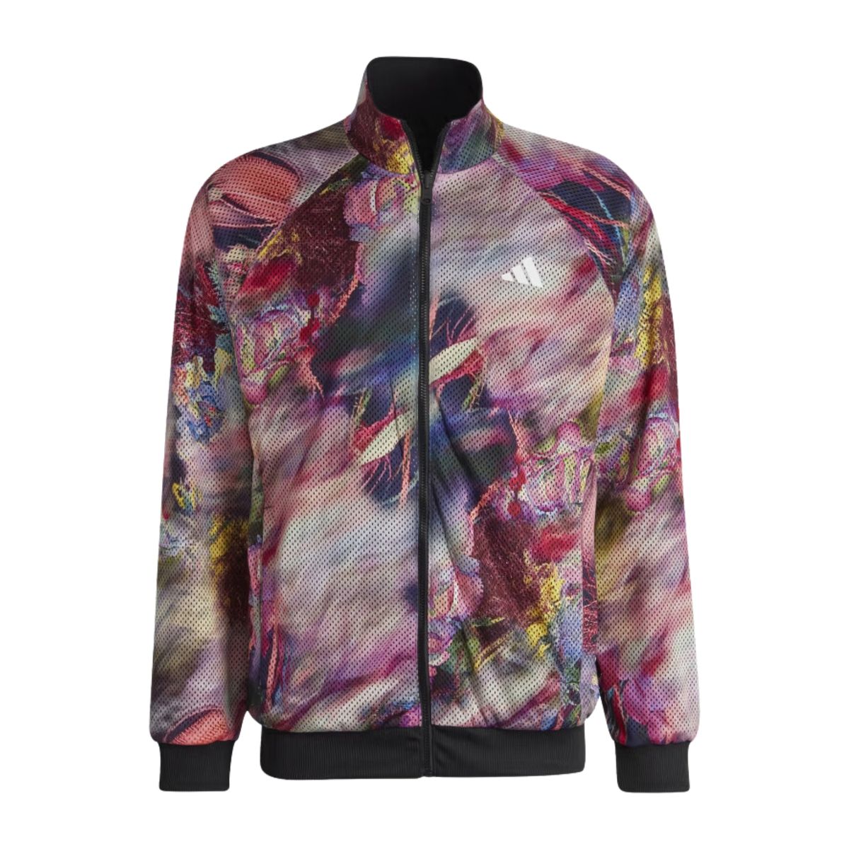 Adidas Stretch Woven Jacket Black/Multicolor