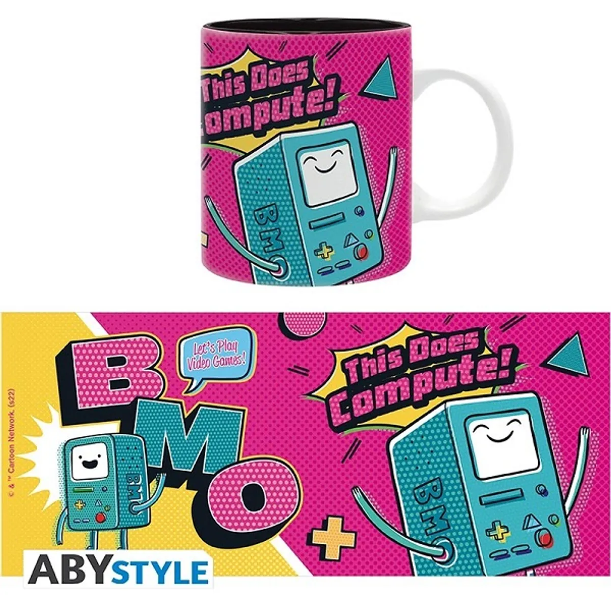 Adventure Time - BMO ("This Does Compute") - Mug 320ml