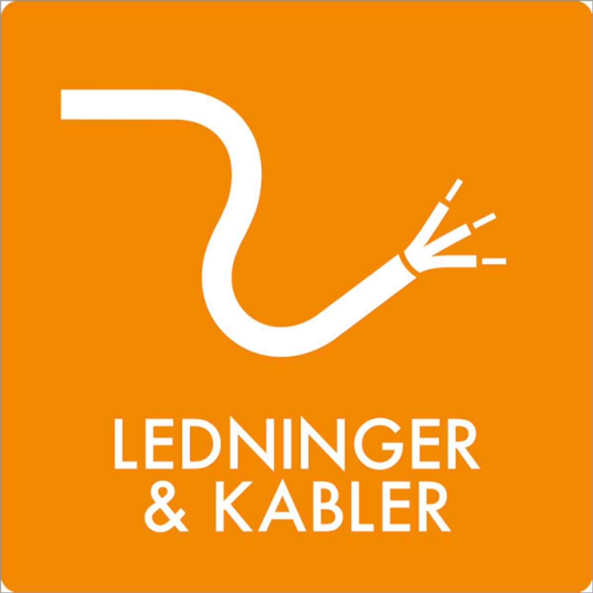 Affaldsskilt Ledninger og kabler