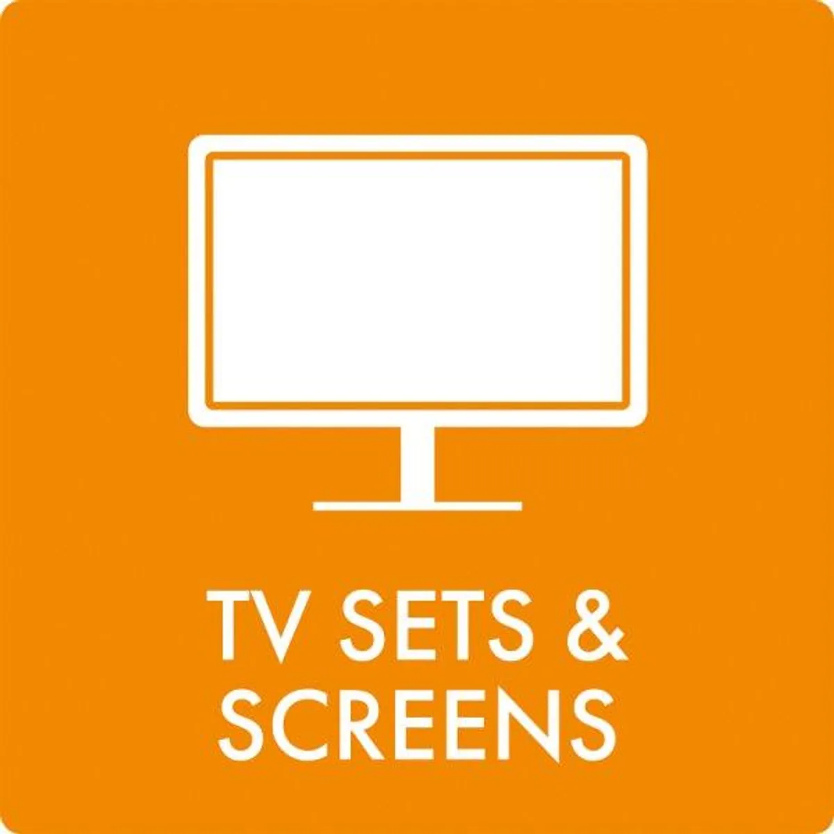 Affaldsskilt TV sets & screens