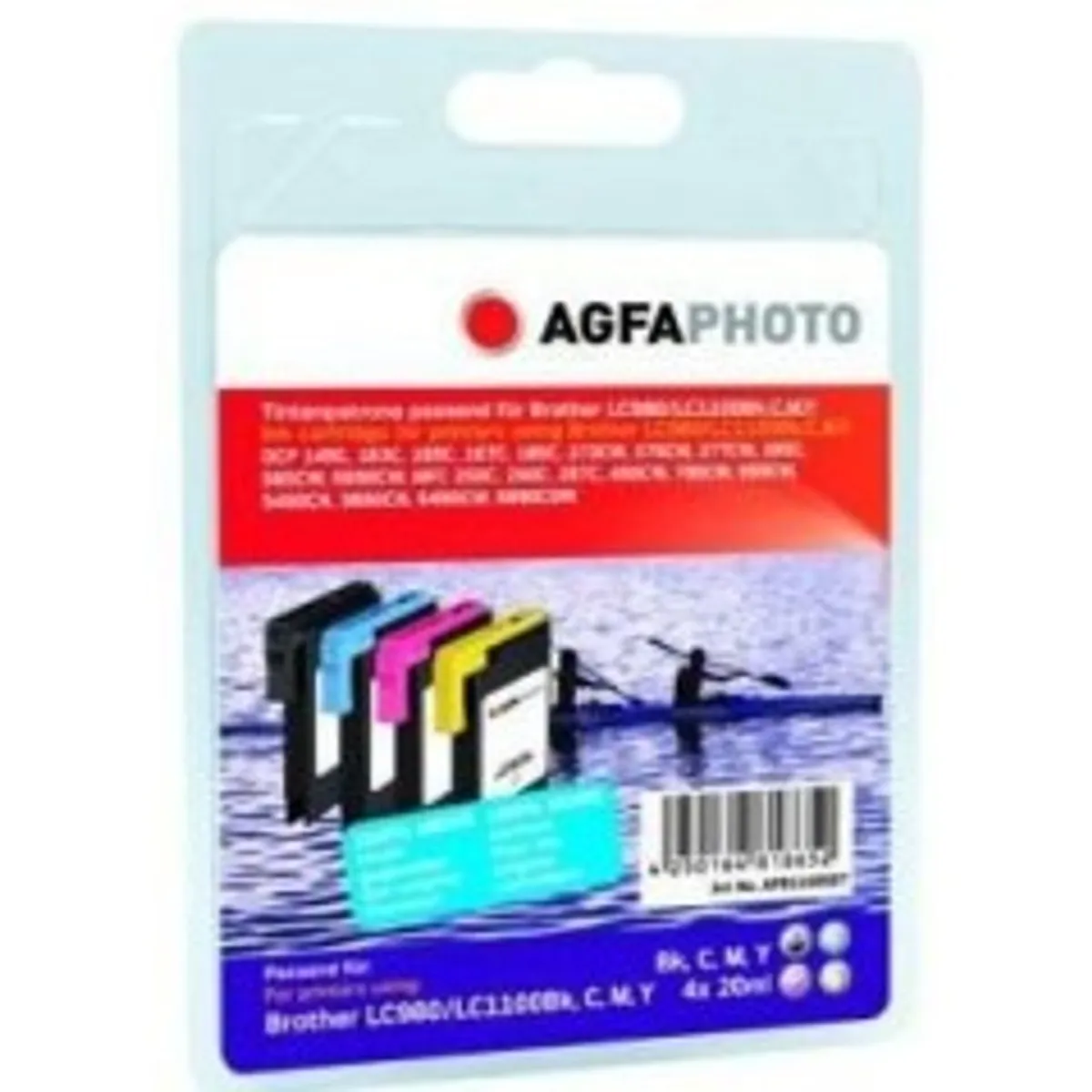 AgfaPhoto Ink, rpl LC980 Set, LC1100 Set