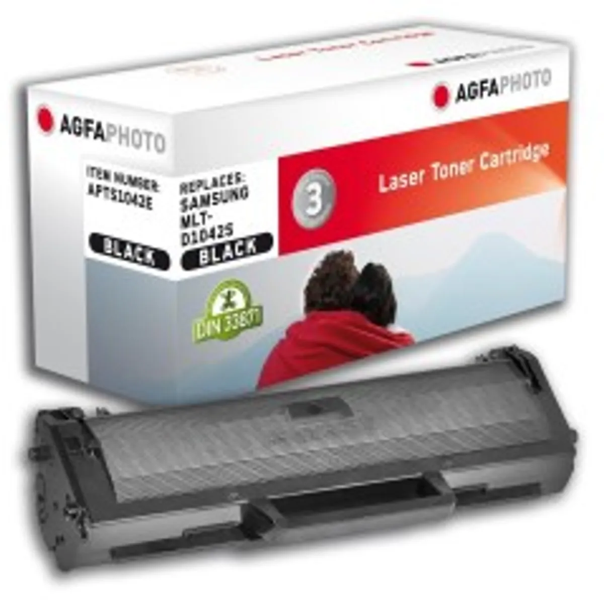 AgfaPhoto Toner BK, rpl MLT-D1042S