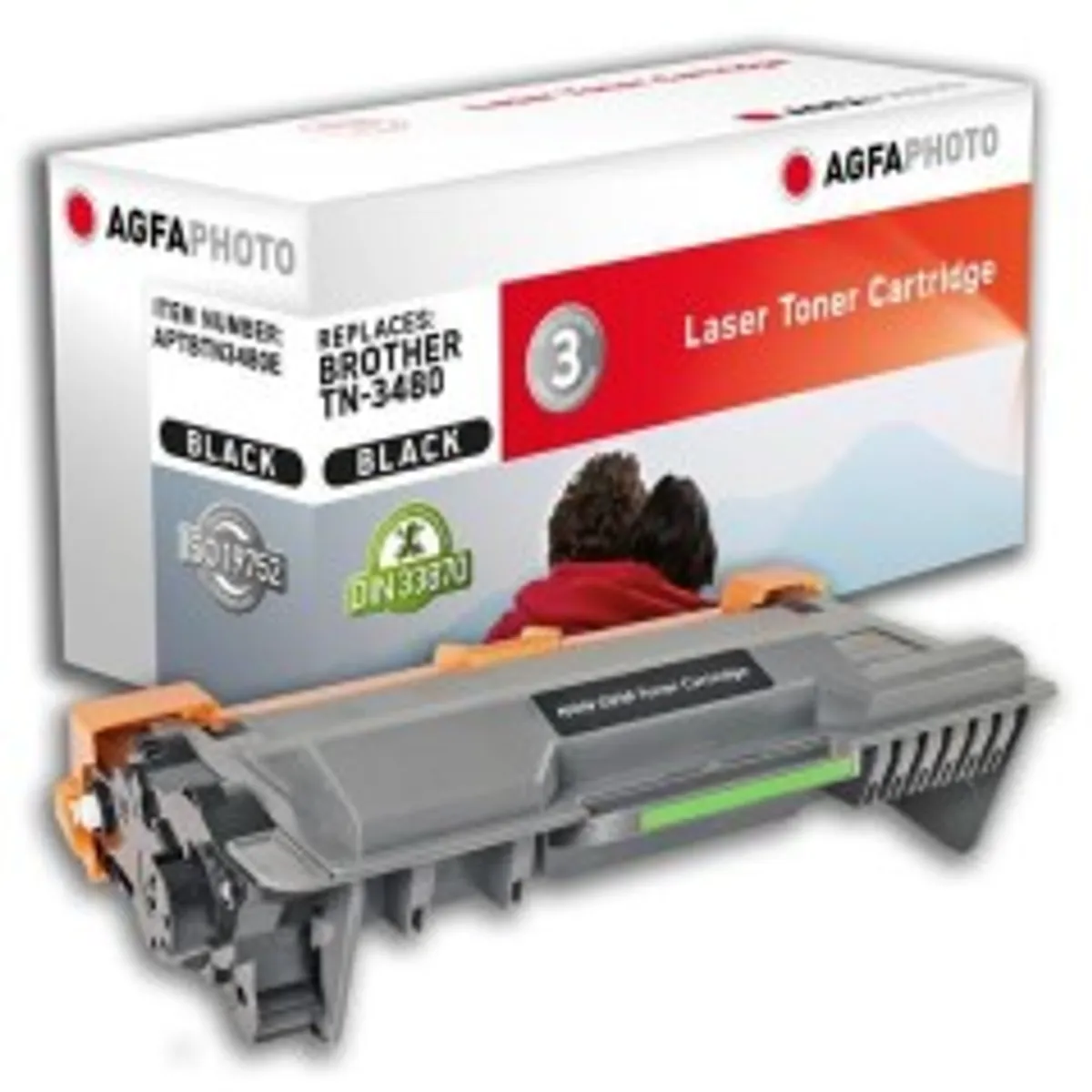 AgfaPhoto Toner BK, rpl TN-3480