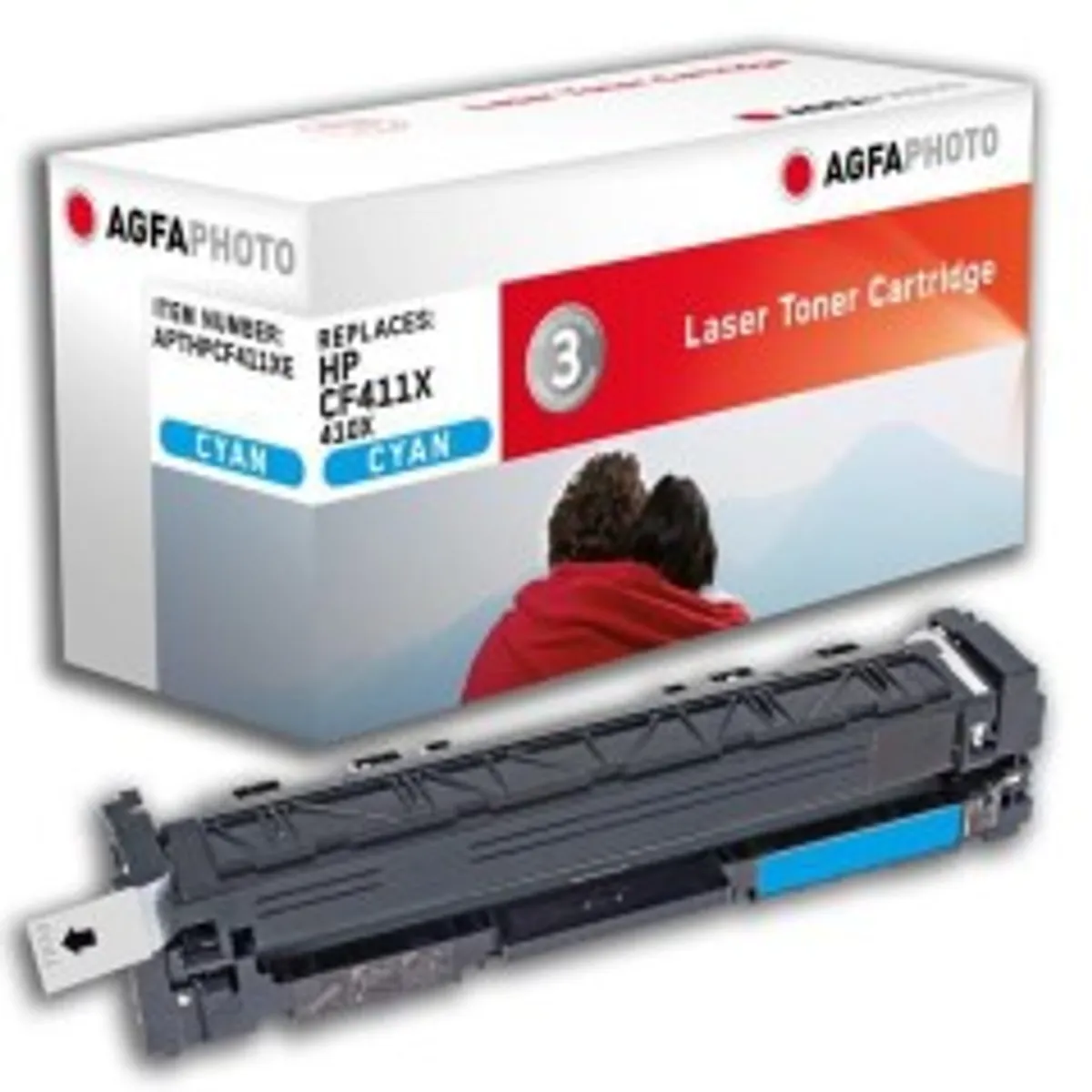 AgfaPhoto Toner cyan, rpl CF411X